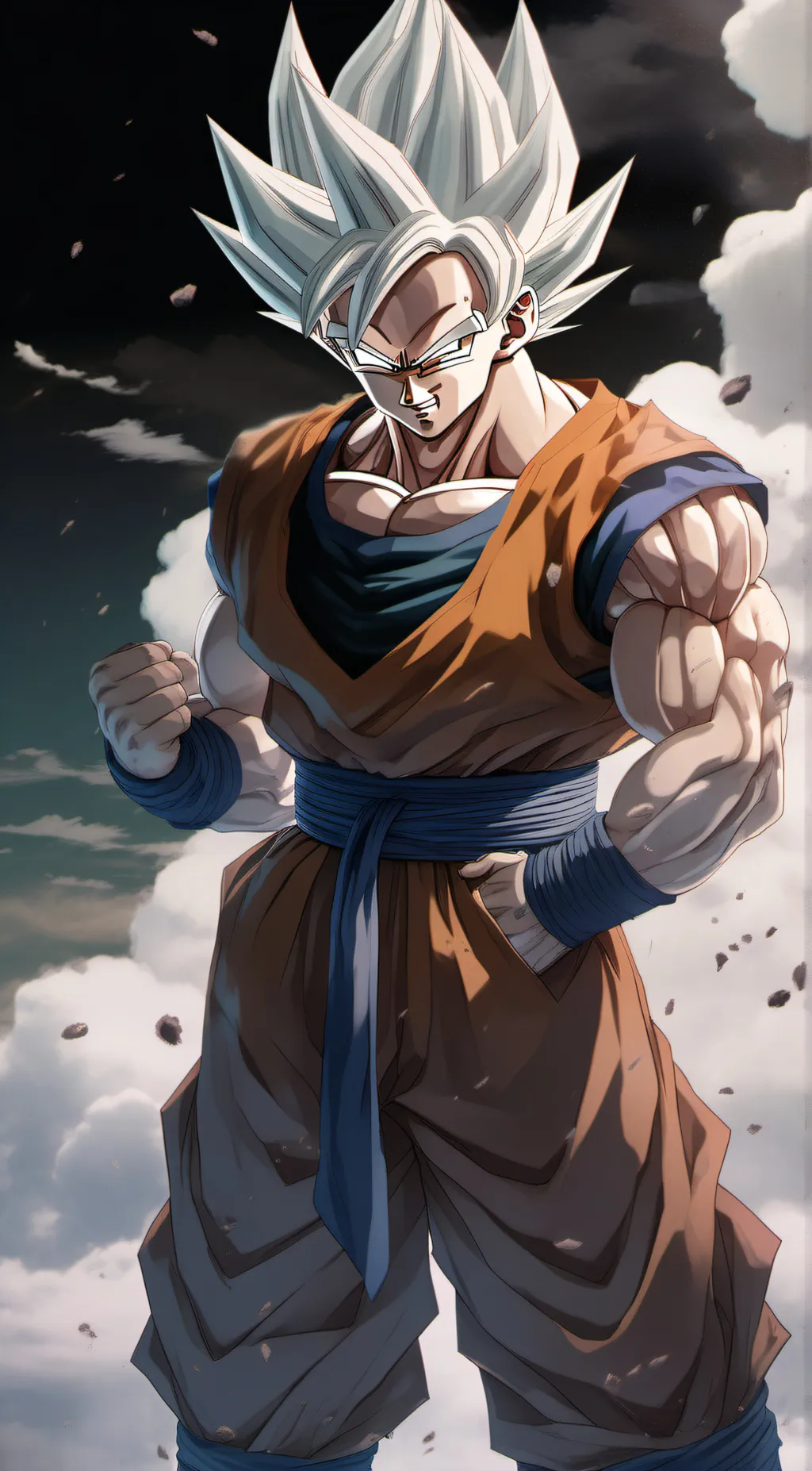ai character: goku background