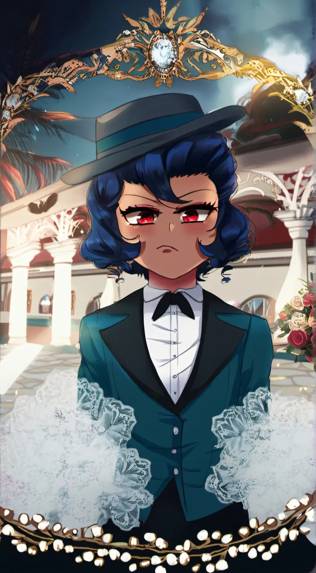 ai character: Mafia wally  background