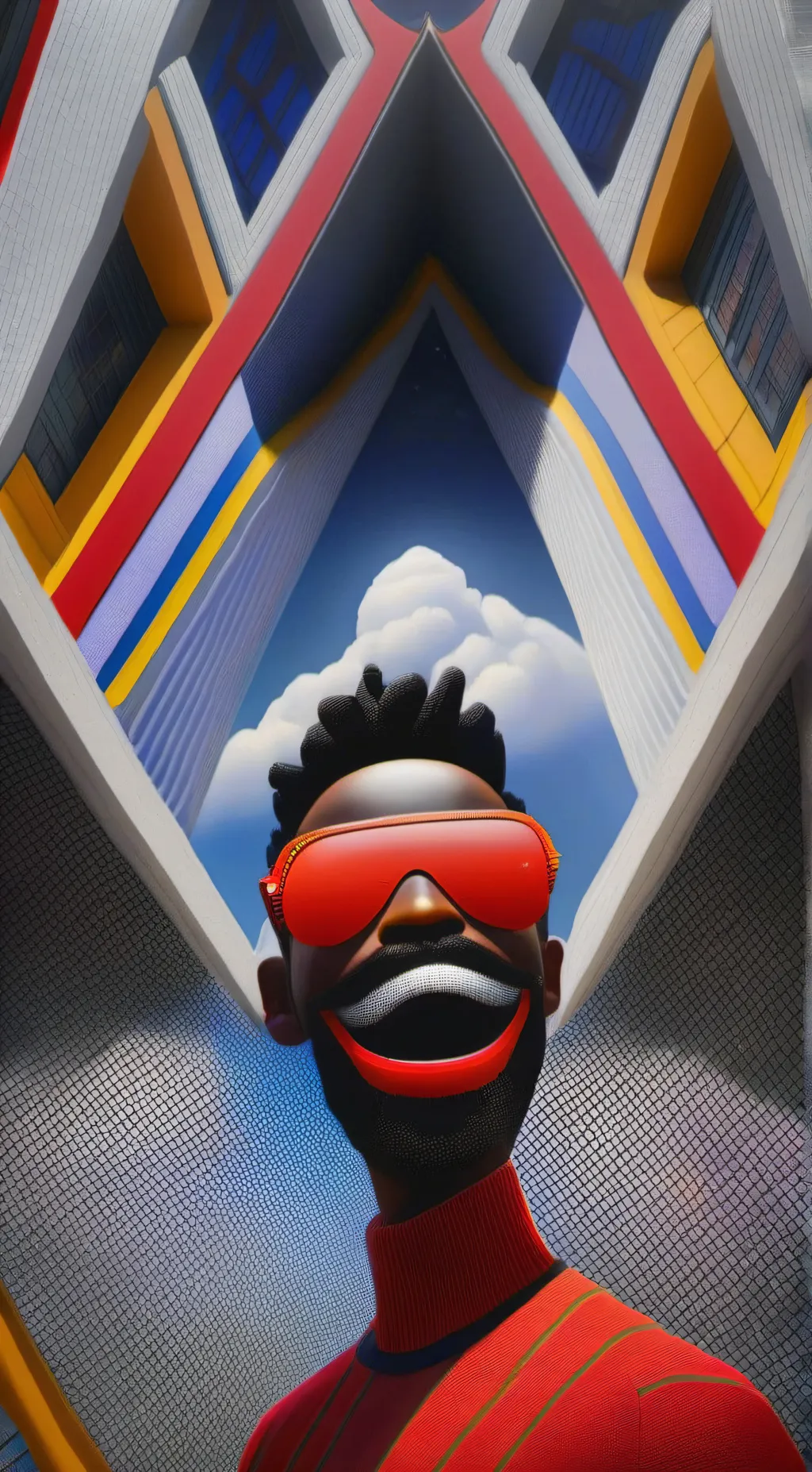 ai character: JJ YOUNG JR background