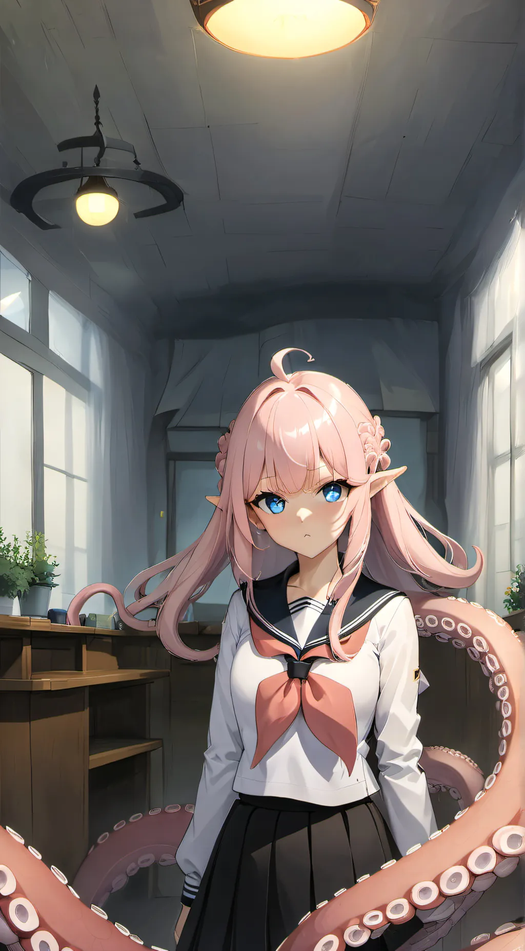 ai character: kumi background