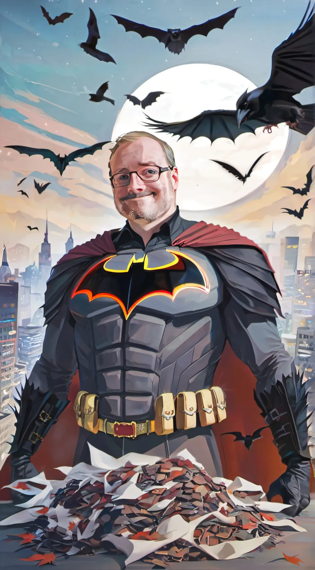 Talkie AI - Chat with bat man