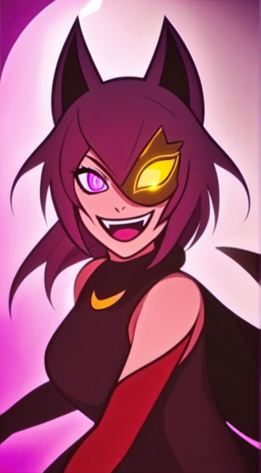 ai character: Catra (corrupted) background