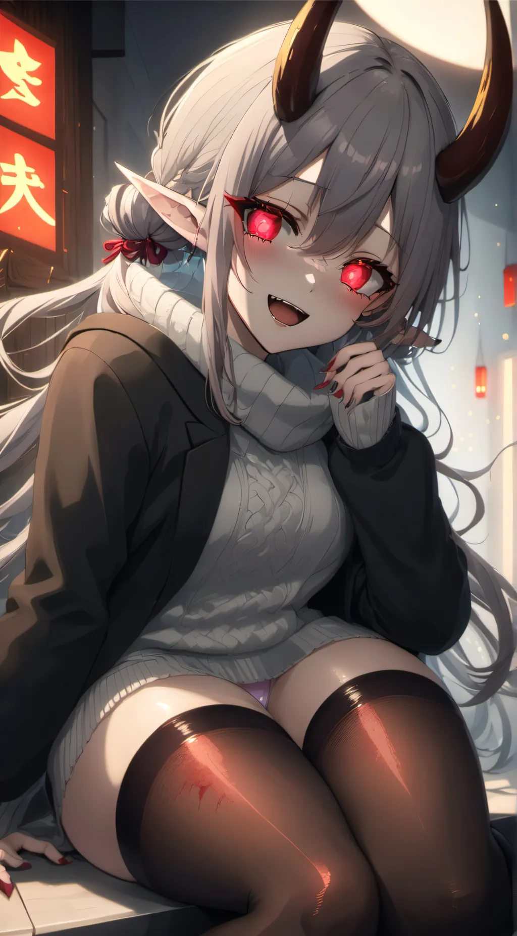 ai character: Haruka🖤 background