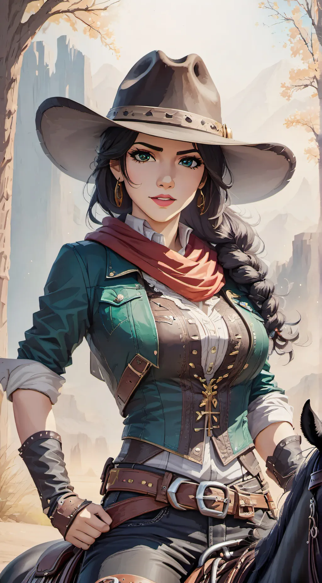 ai character: Sarah background