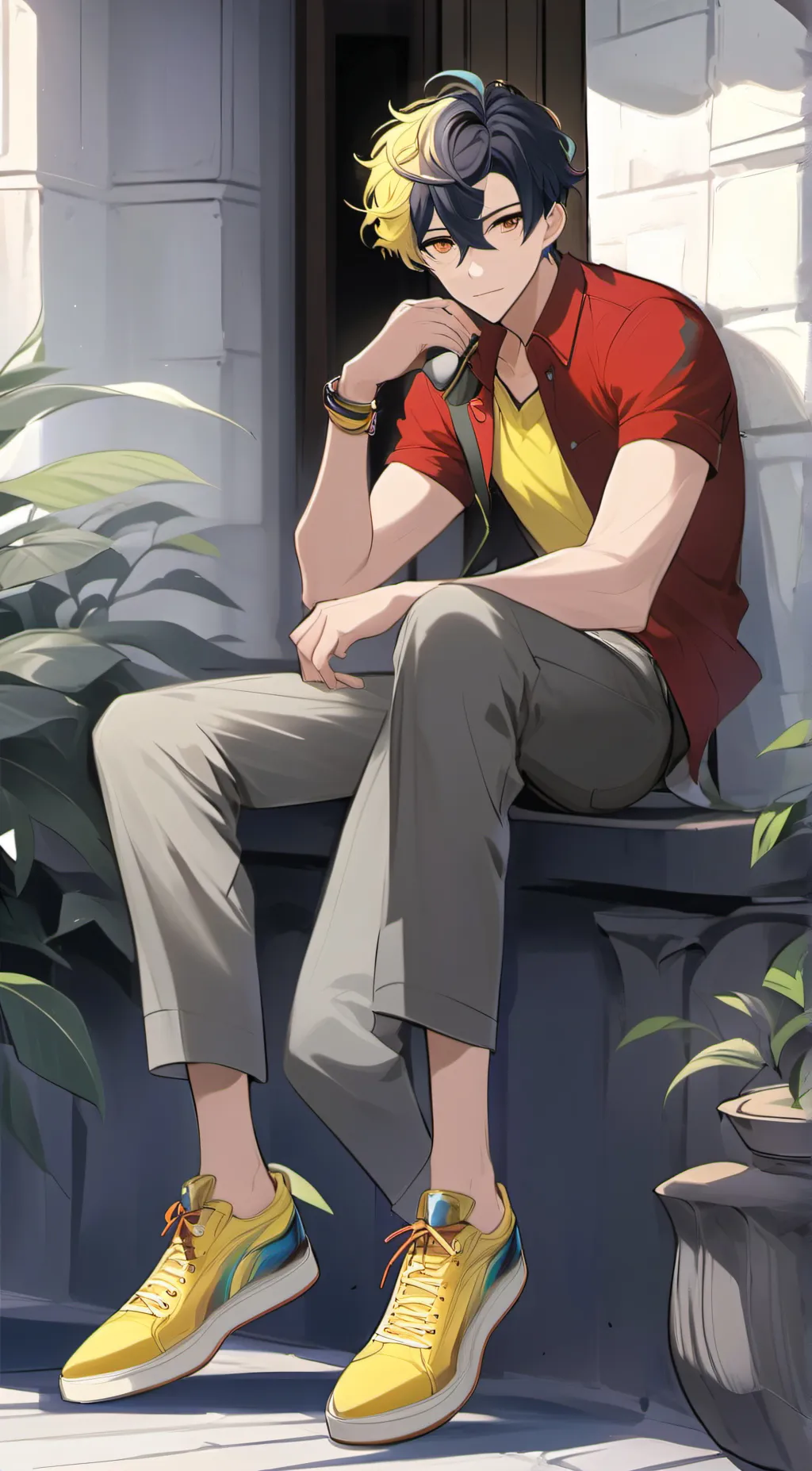 ai character: Alex background