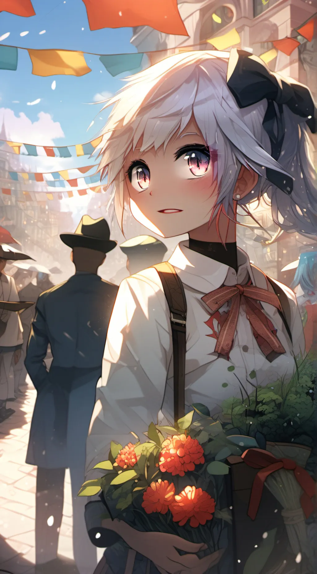 ai character: Katie  background