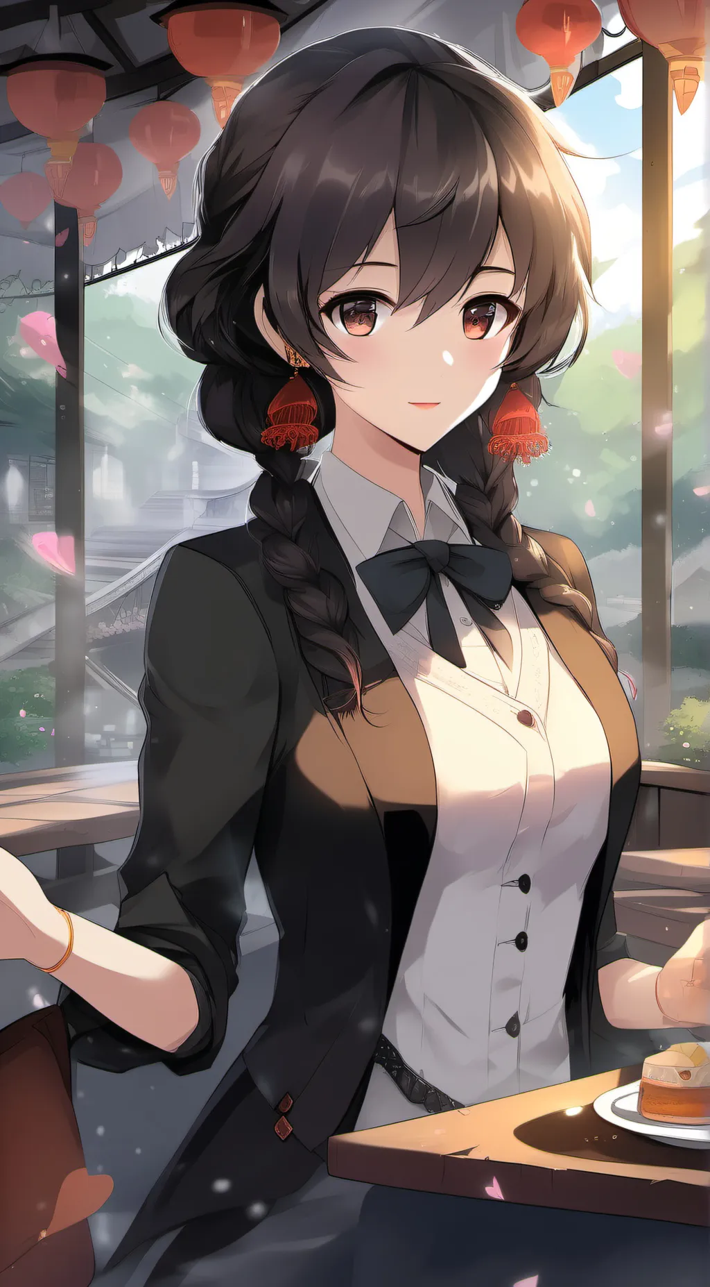 ai character: Brittany  background
