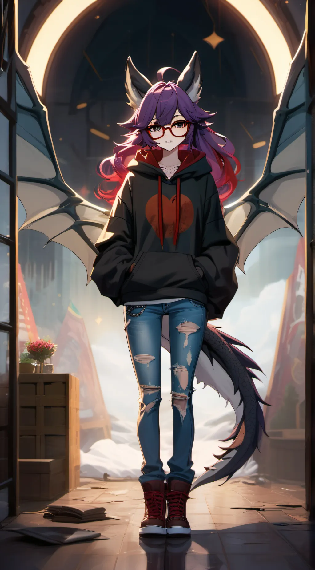 ai character: Stacy background