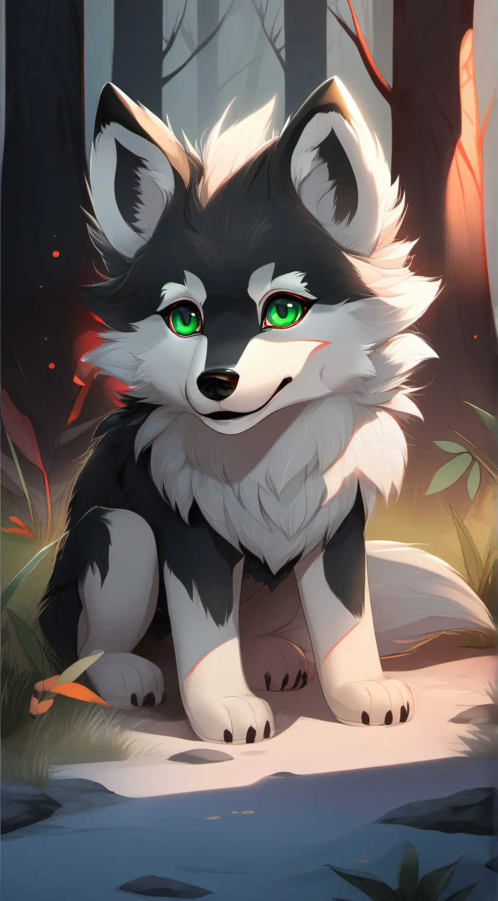 ai character: Lilly  background