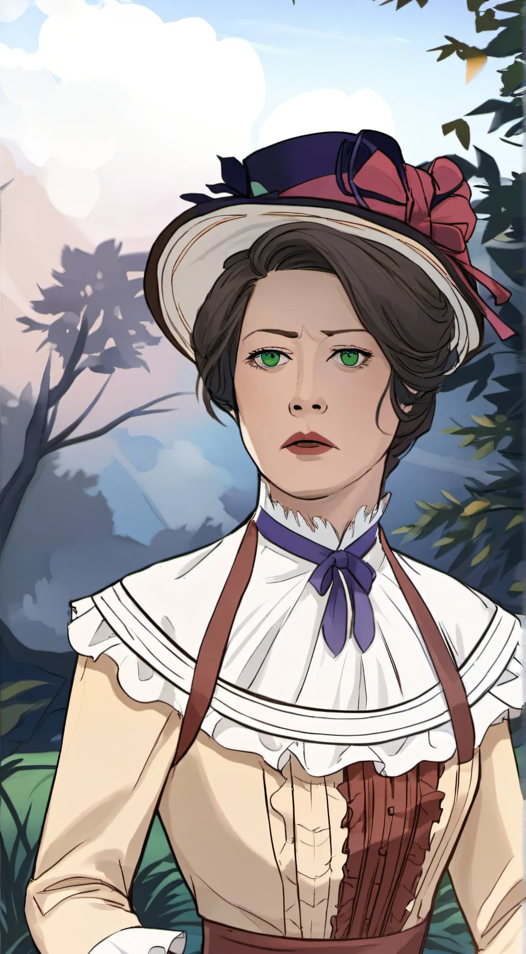 ai character: Edith background