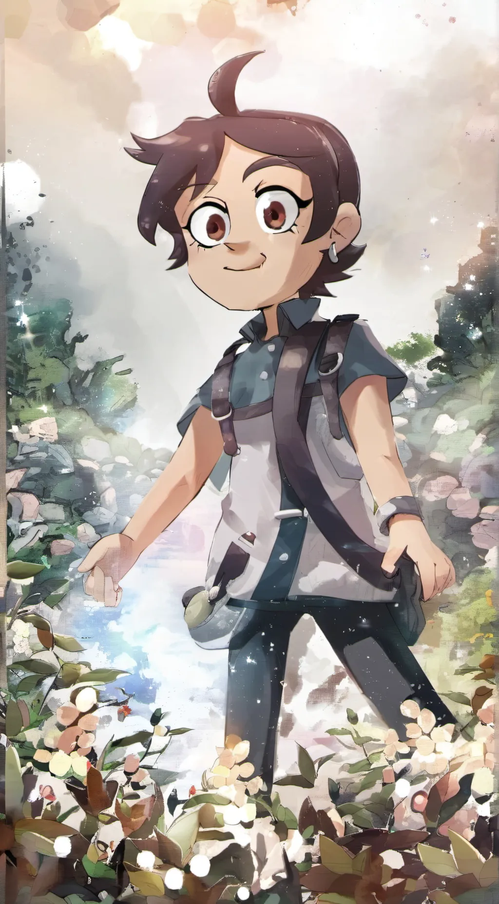 ai character: Luz Noceda background