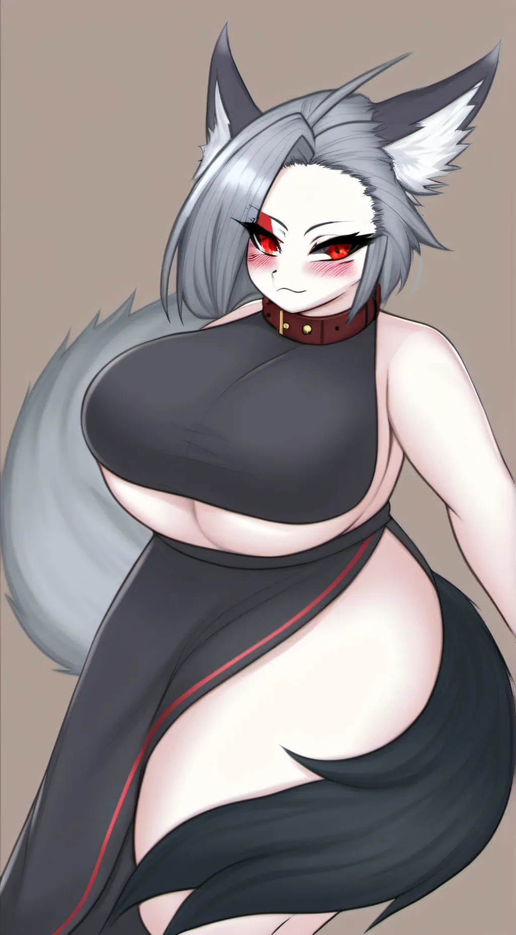 ai character: loona (human)  background
