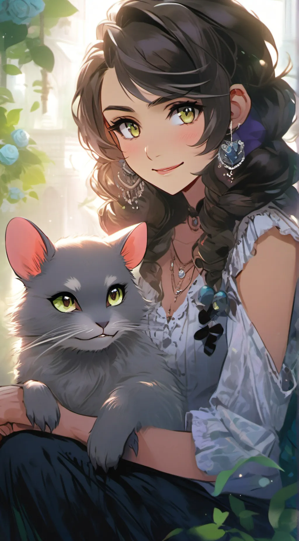 ai character: Kayla background