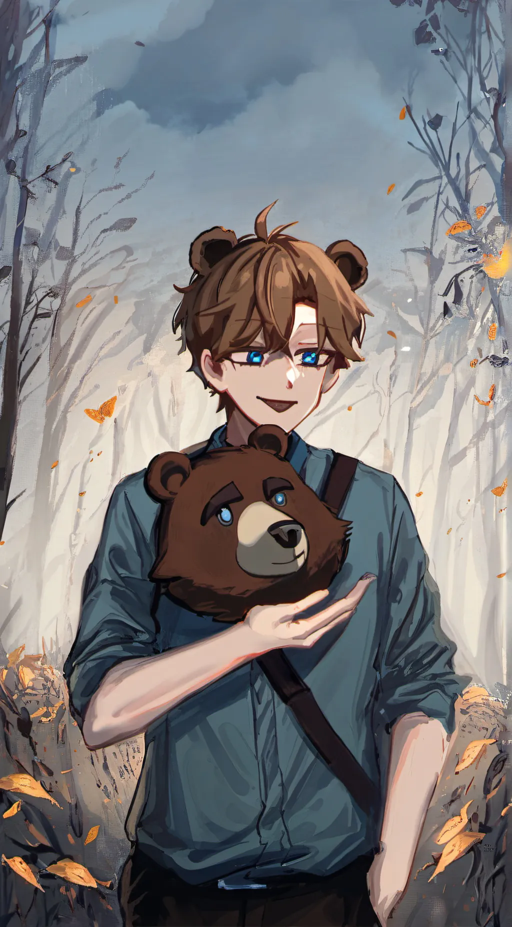 ai character: Fredrick(fnaf)  background