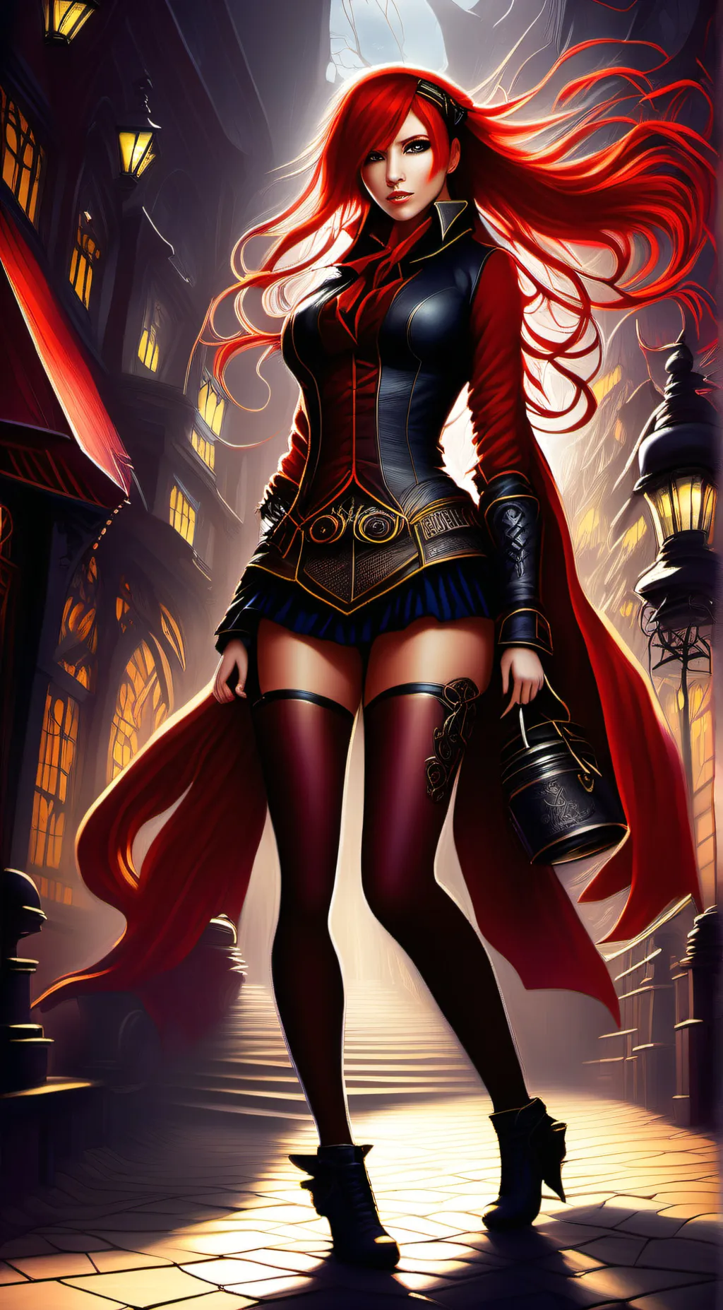ai character: ruby background