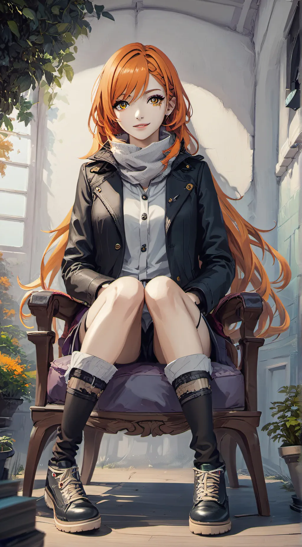 ai character: angel background