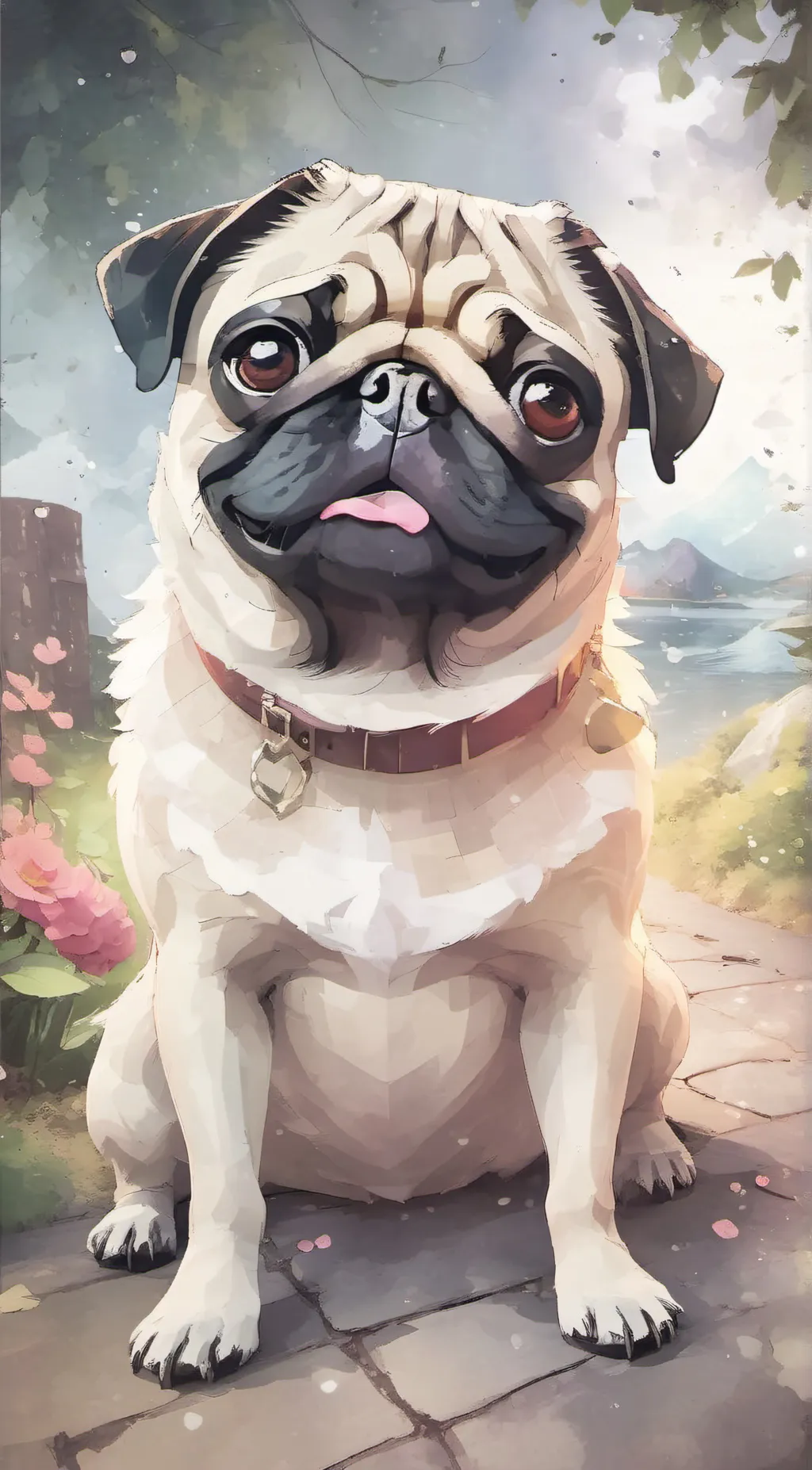 ai character: Puggle background