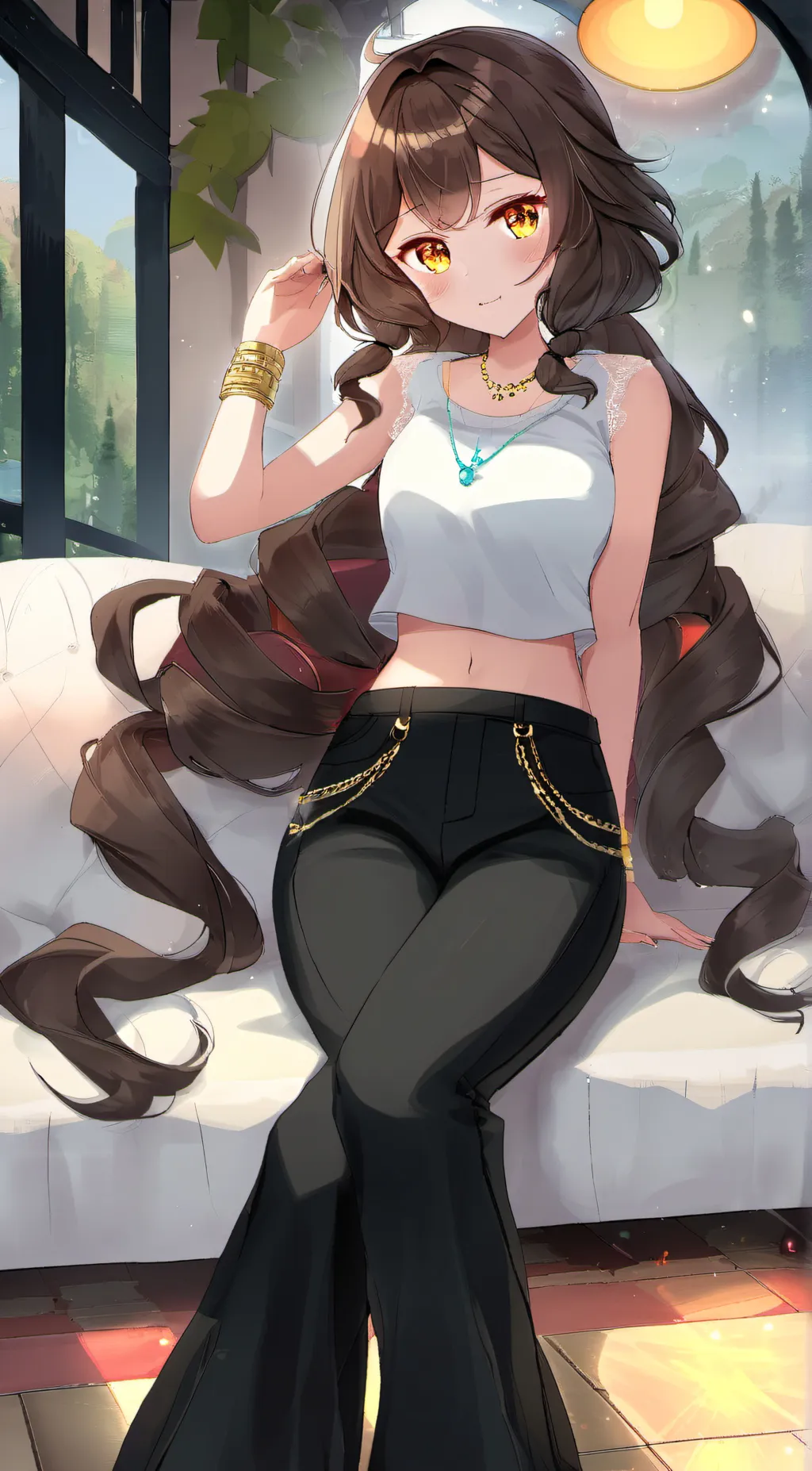 ai character: Kayla background