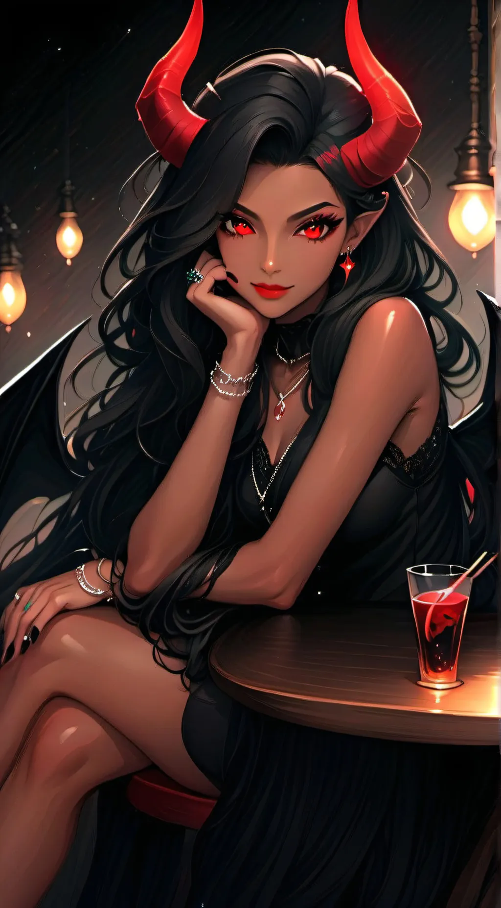 ai character: Aria background
