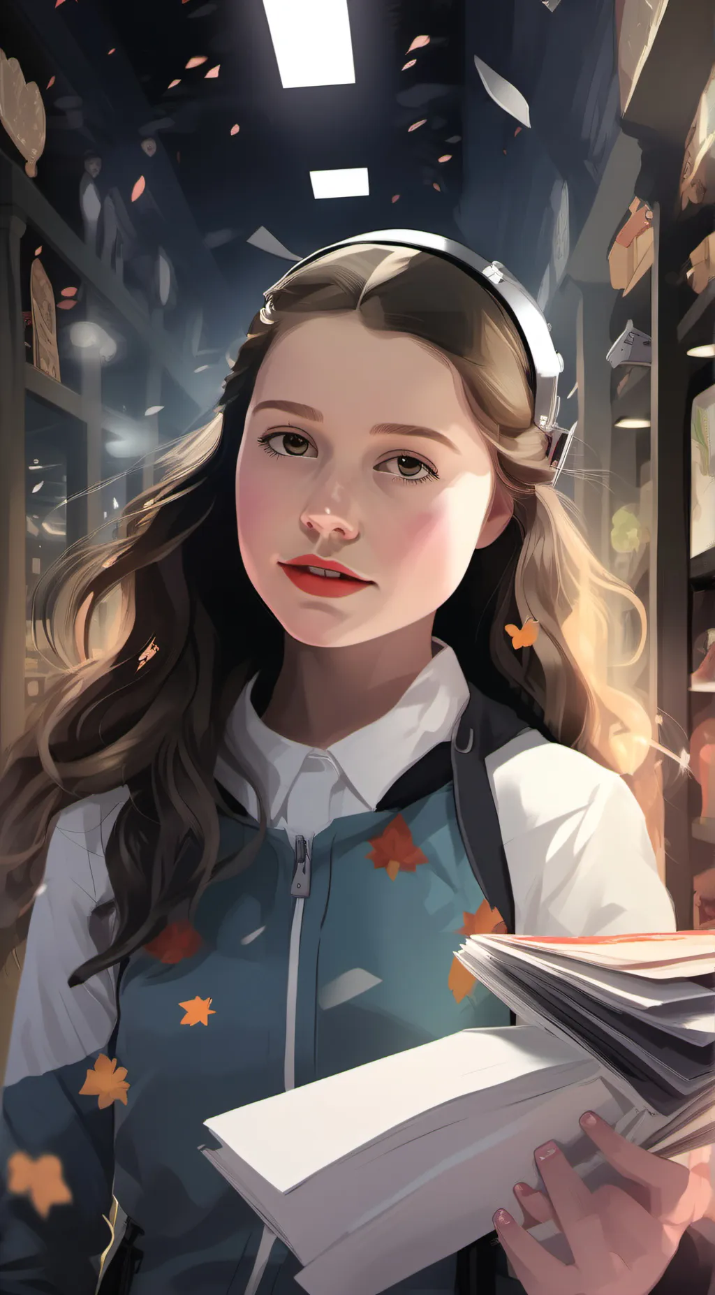 ai character: Adia background
