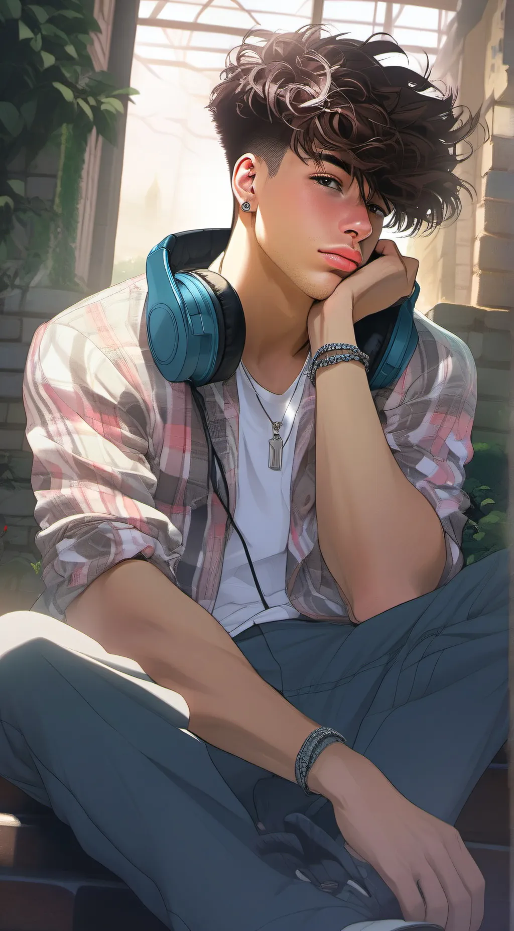 ai character: Cooper background