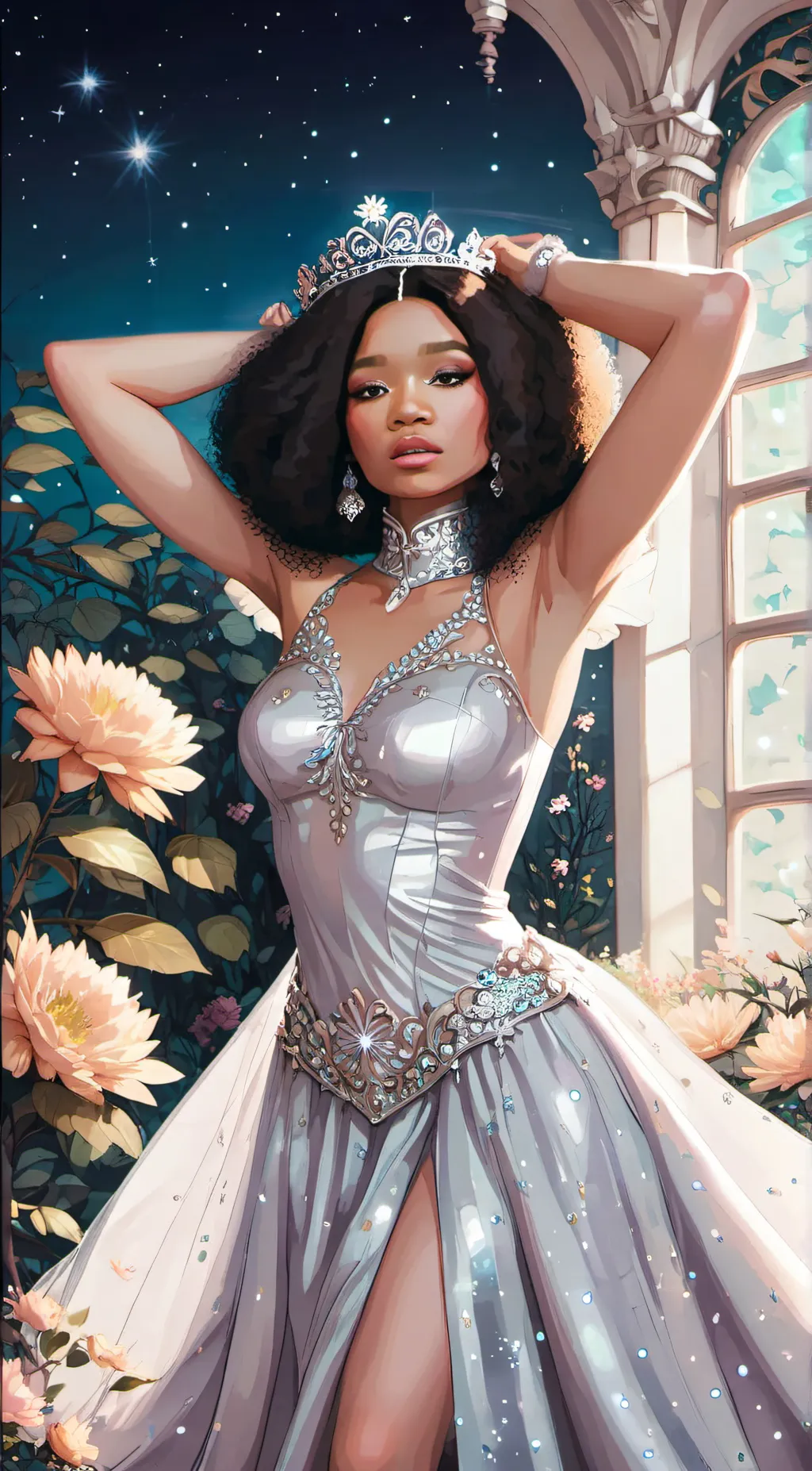 ai character: Nika background