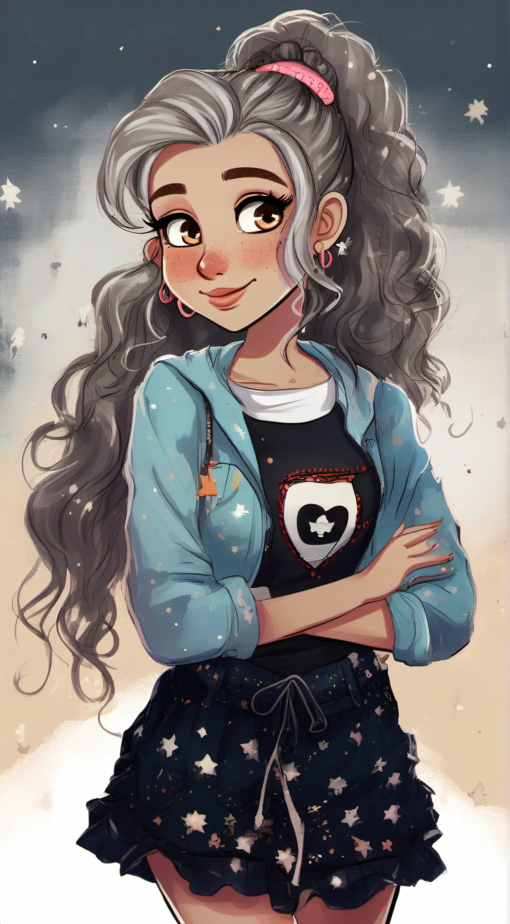 ai character: Mokie! ♥ background