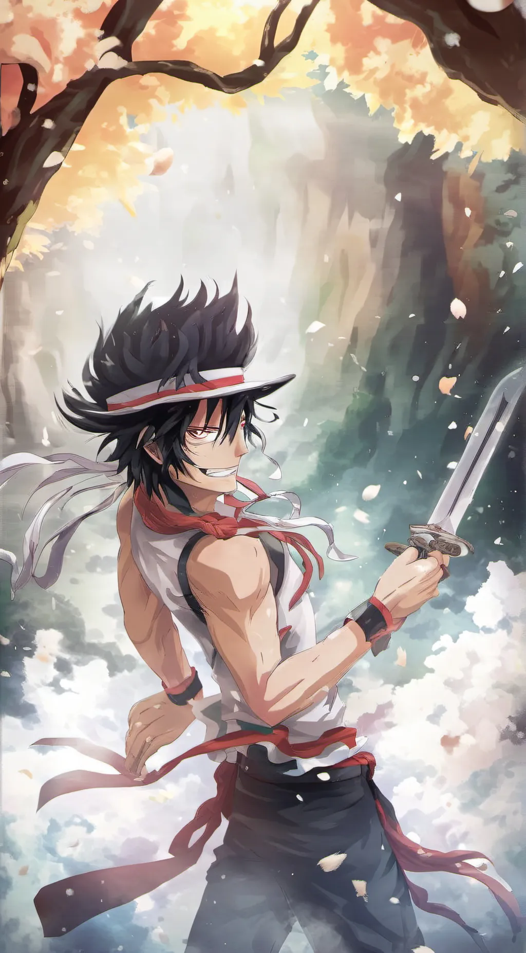 ai character: Portgas D. Ace background