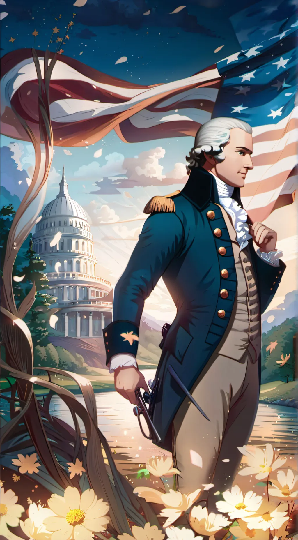 Talkie AI - Chat with Alexander Hamilton
