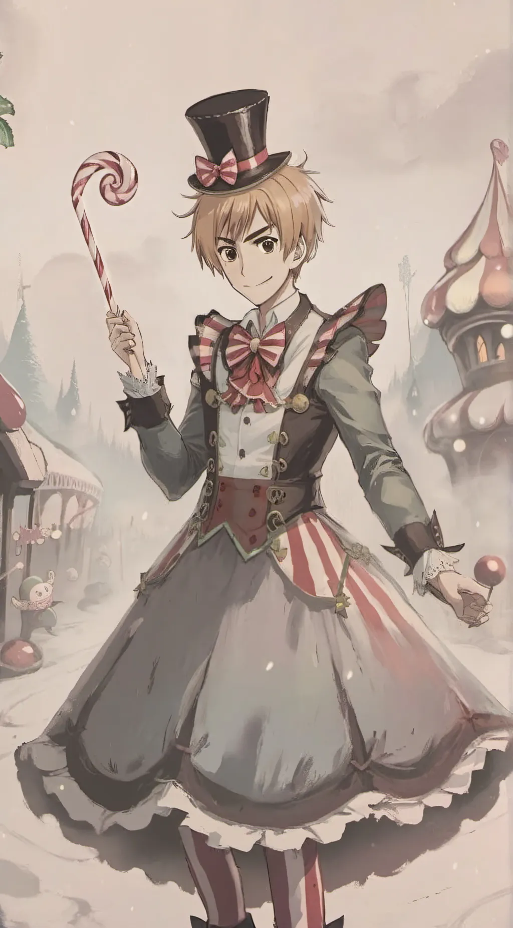 ai character: Jester Artie background