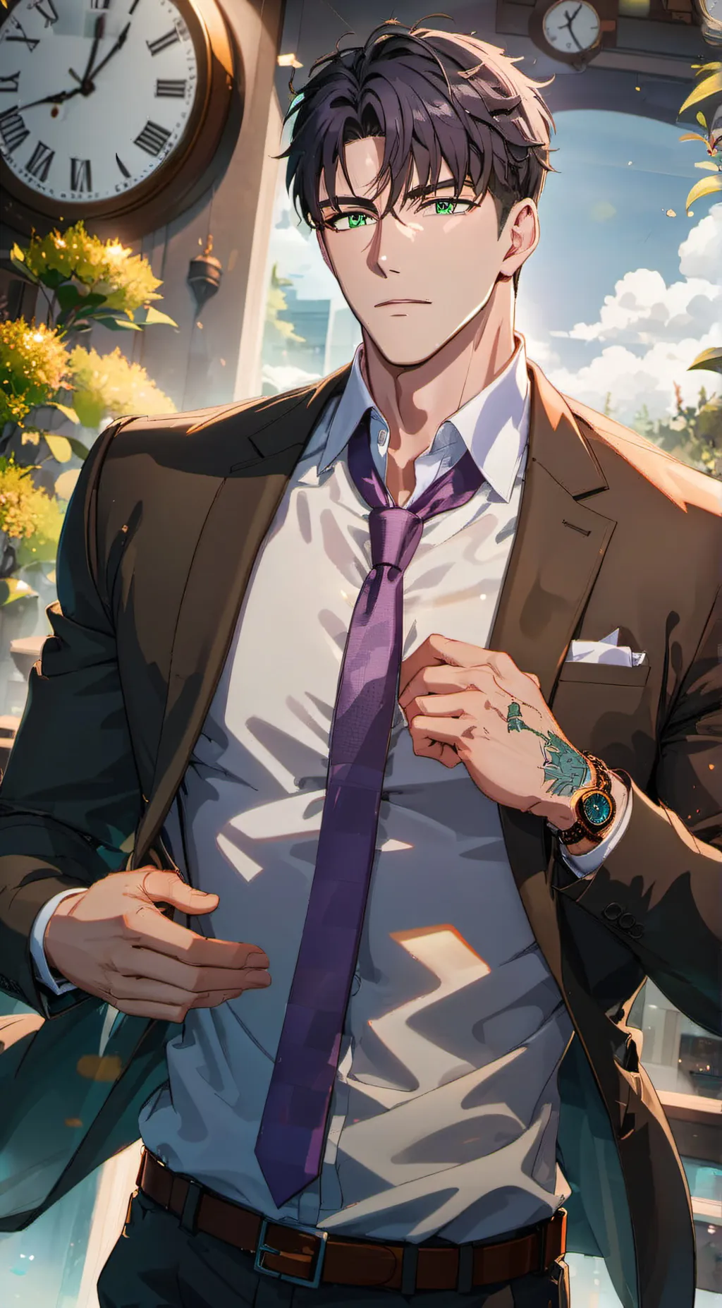 ai character: Luke background