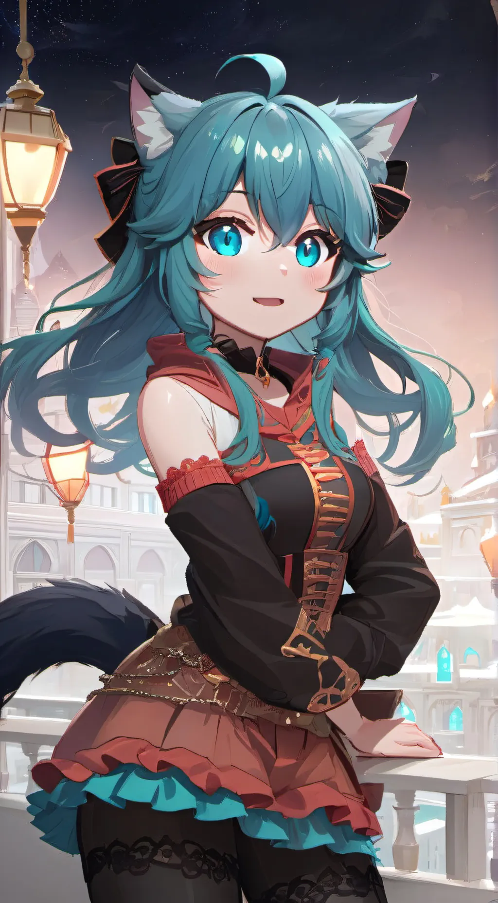 ai character: Kitsue background