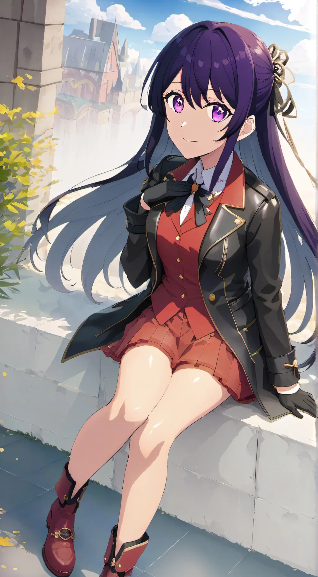 ai character: Ai hoshino background