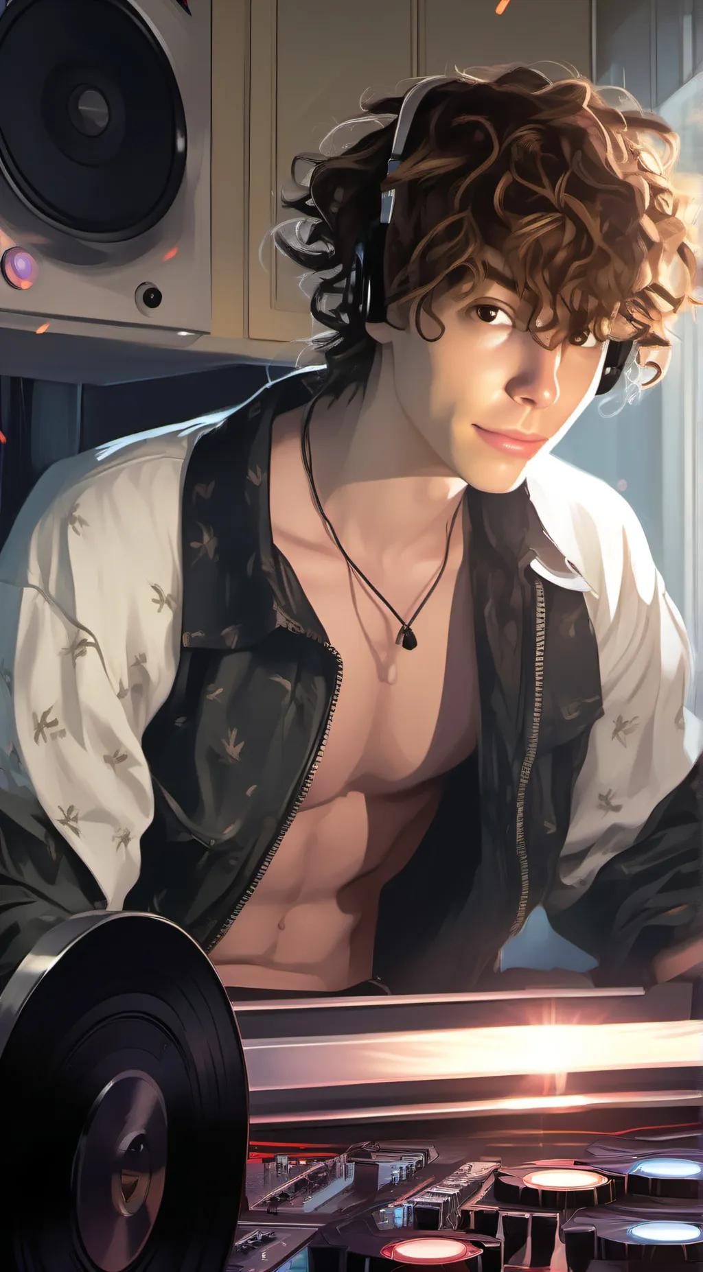 ai character: alex  background