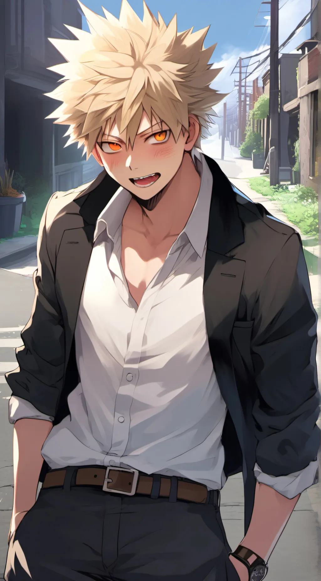 ai character: Bakugo sister Rosa background