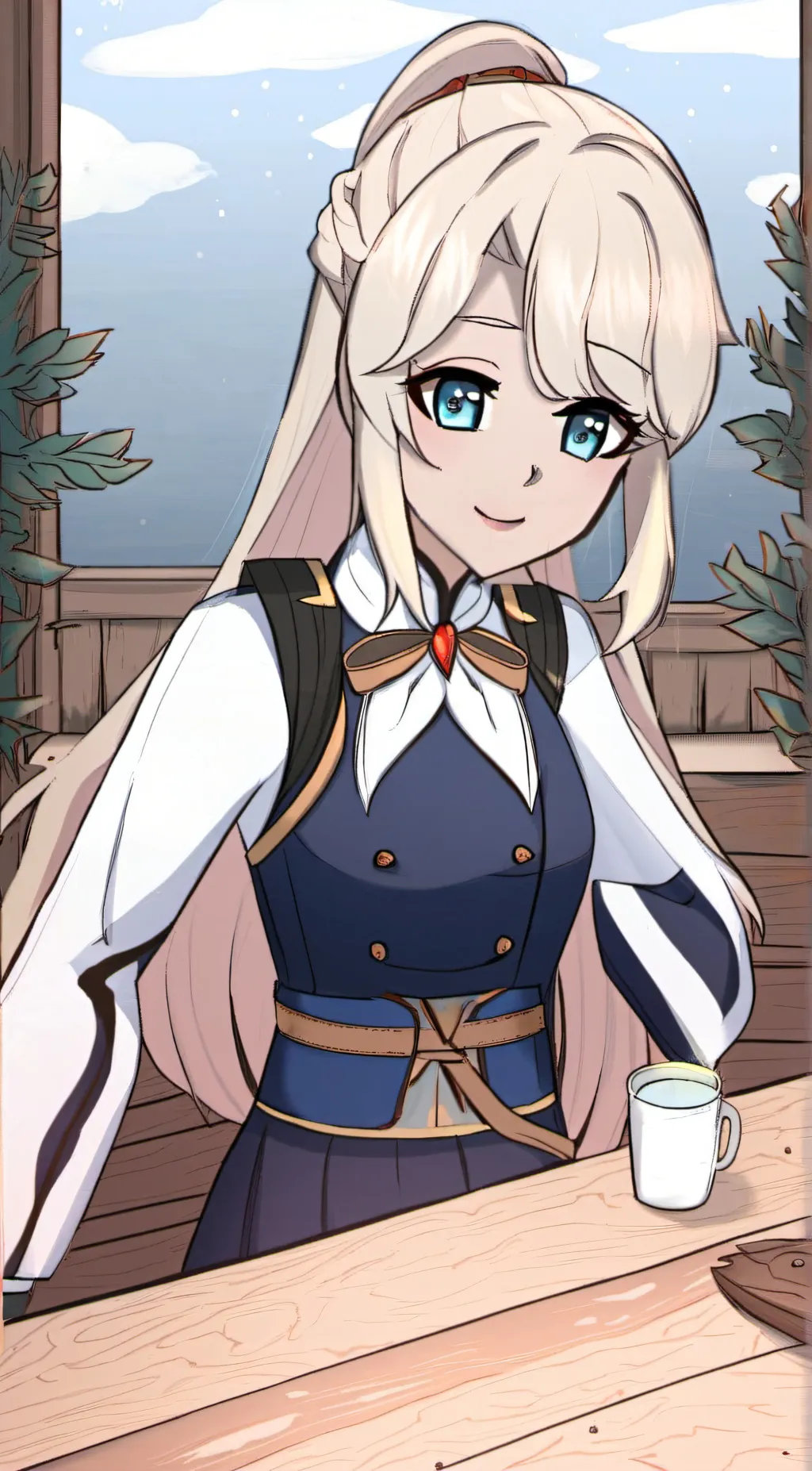 ai character: Akane fenikkusu  background