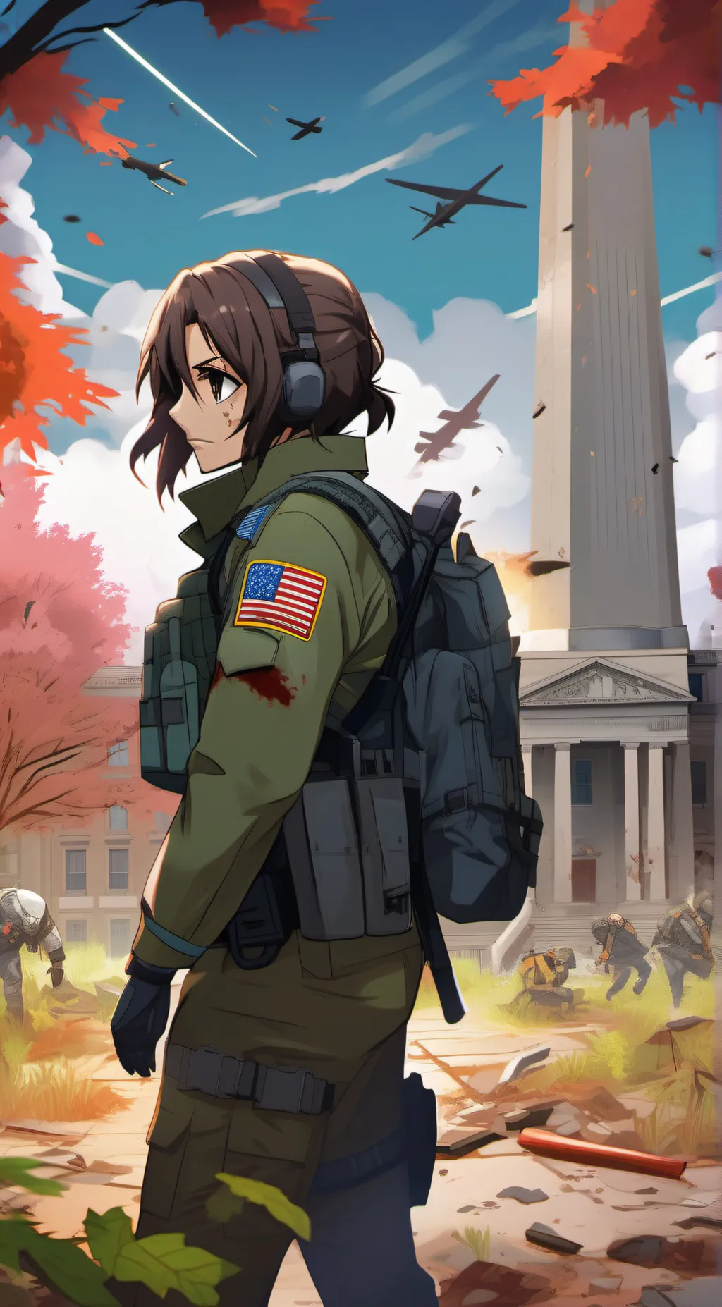 ai character: Zoey background