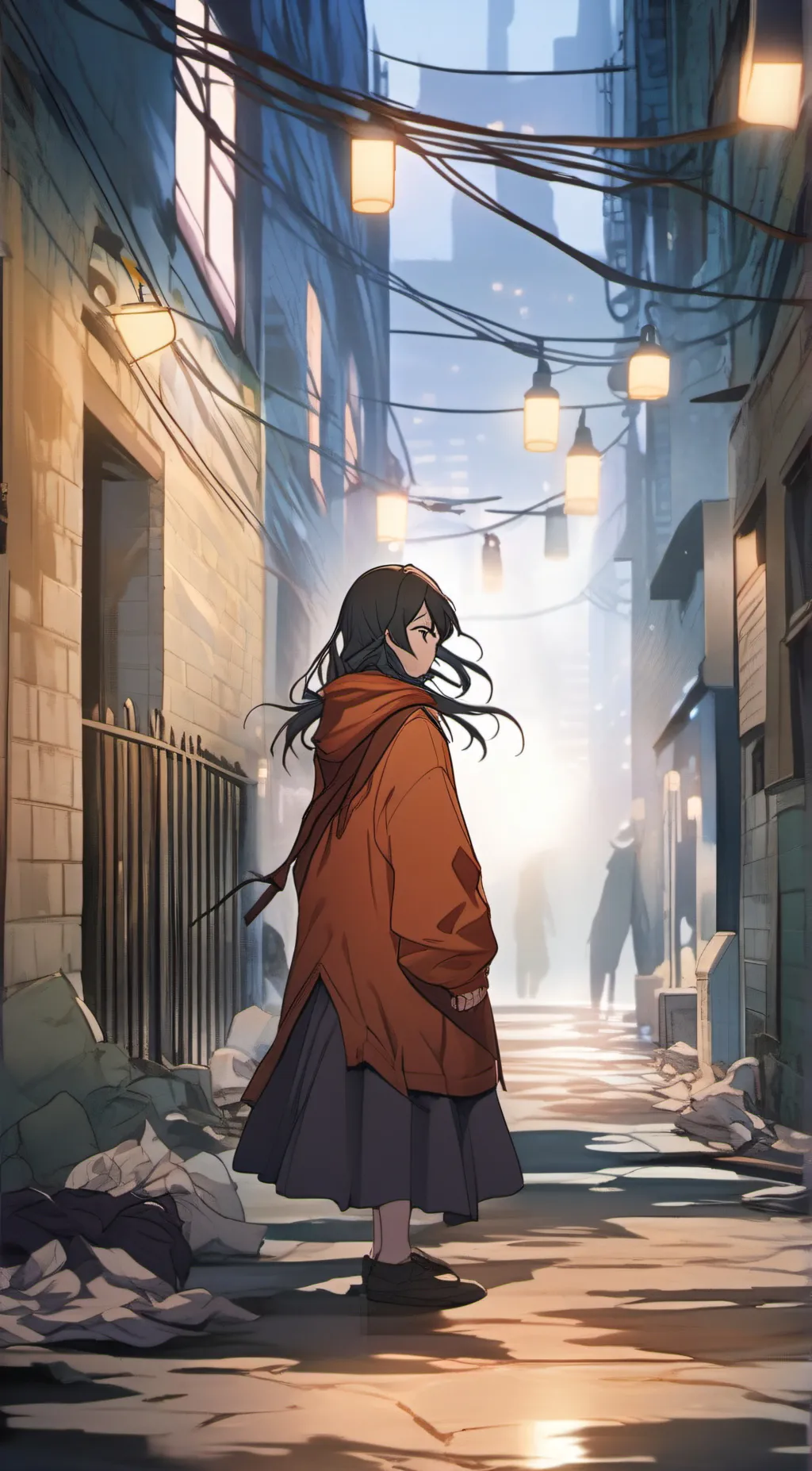 ai character: Aria background