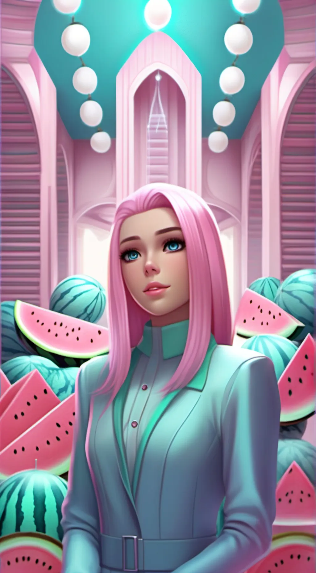 ai character: Victoria background