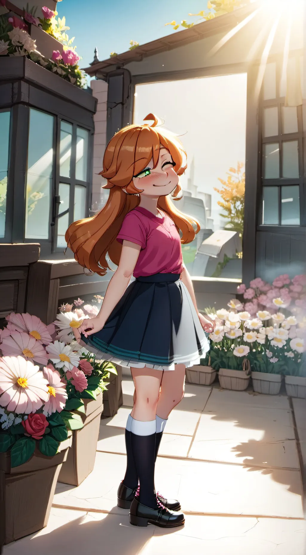 ai character: Elizabeth Afton background