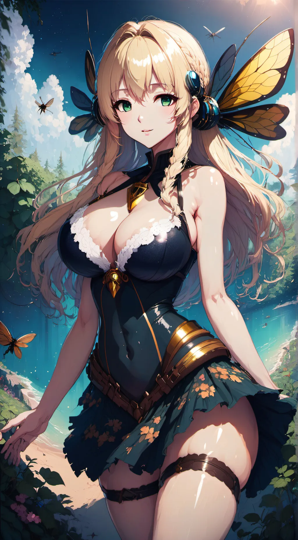 ai character: Aphrodite background