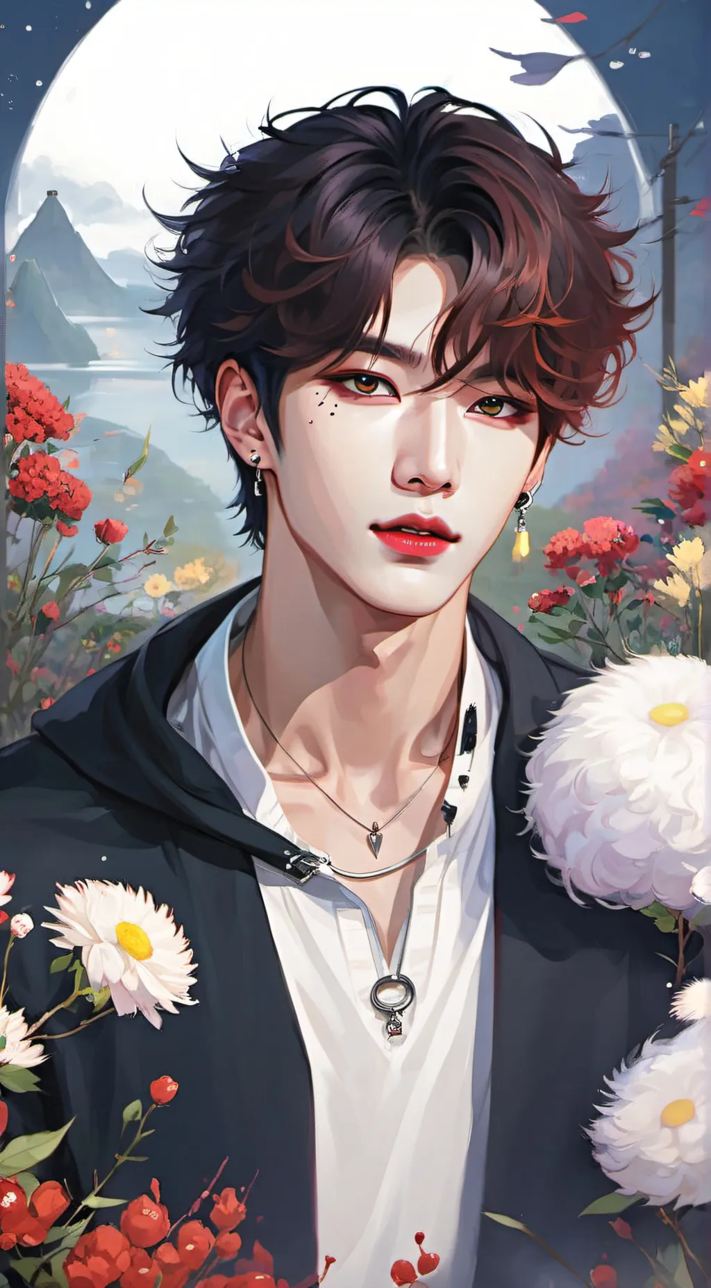 ai character: Ash background