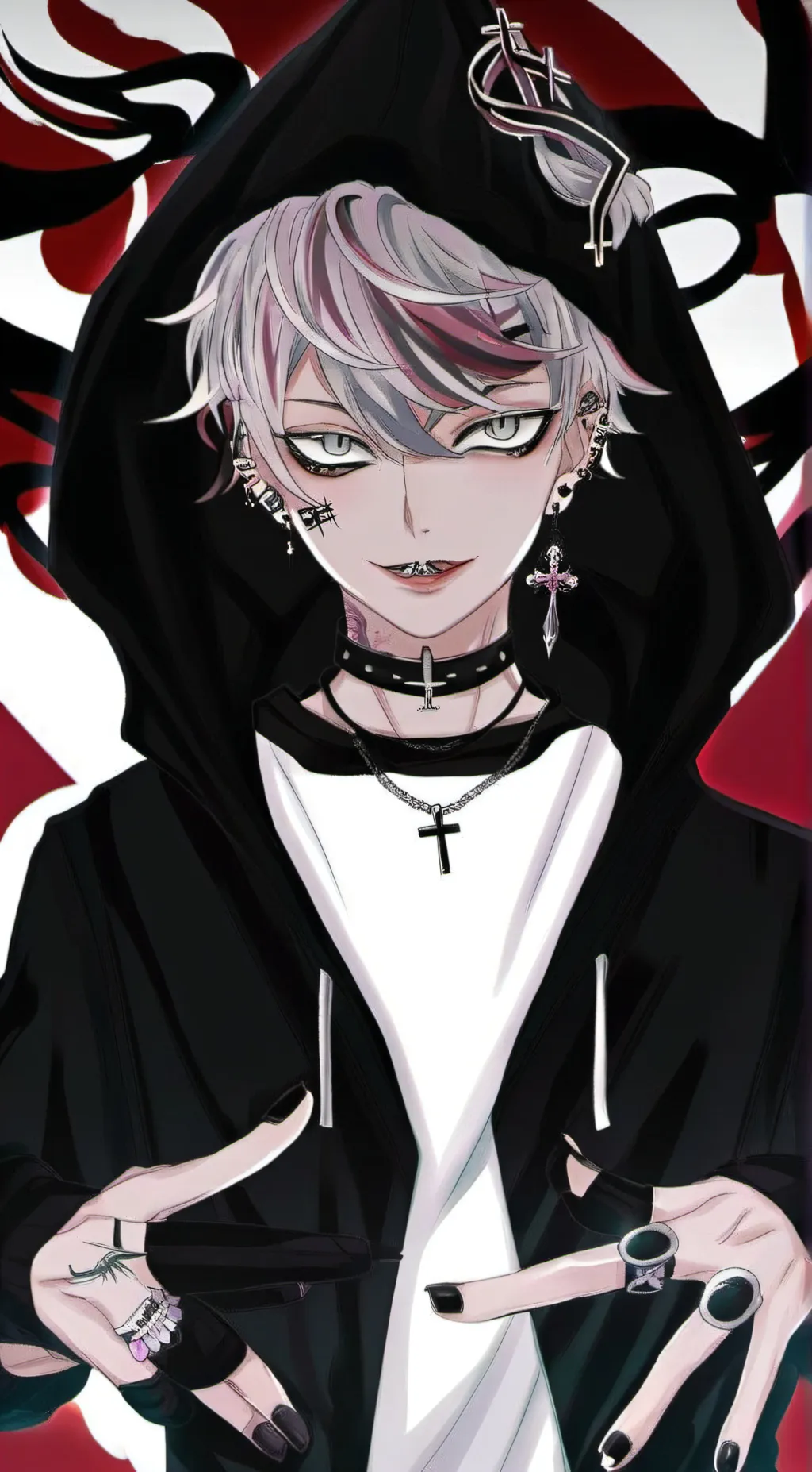 ai character: Ash background