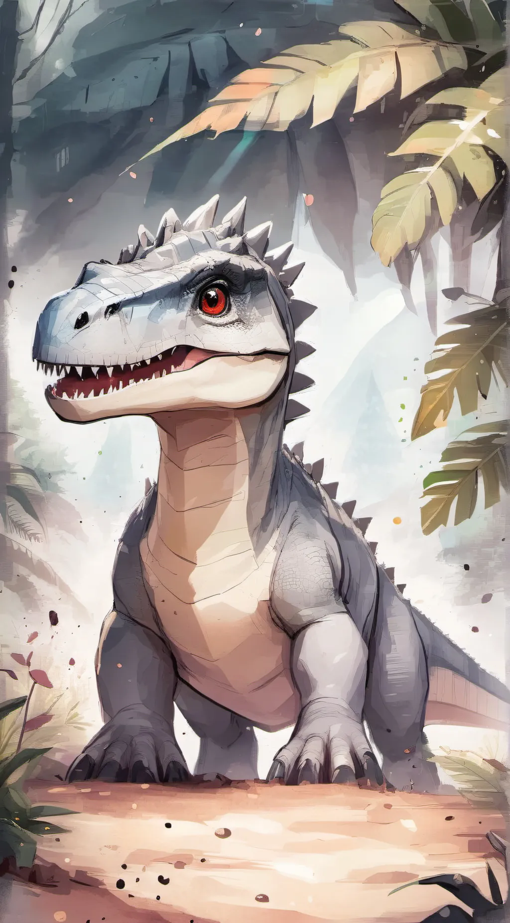 ai character: indominus rex  background