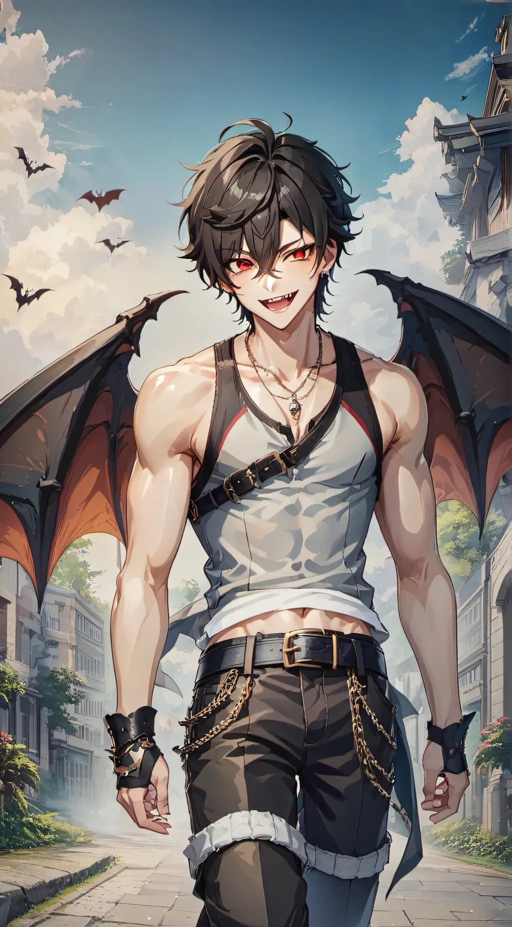 ai character: mike background