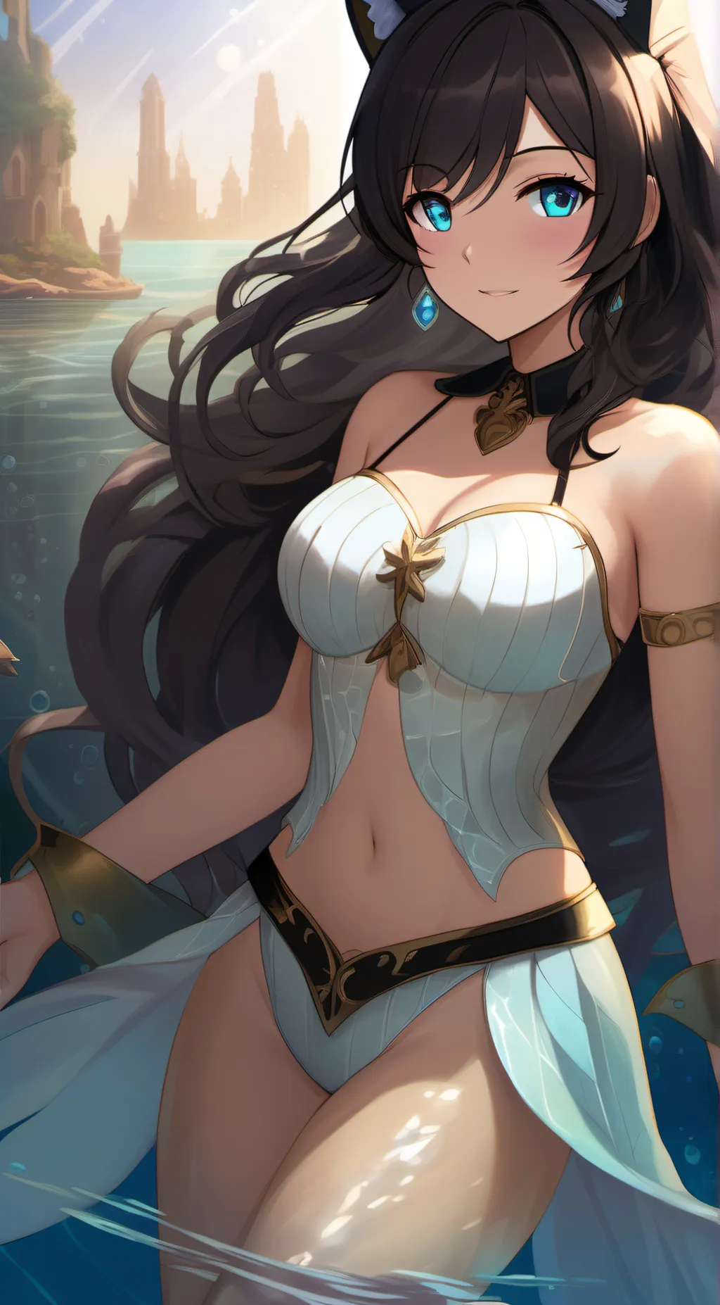 ai character: Cynthia  background