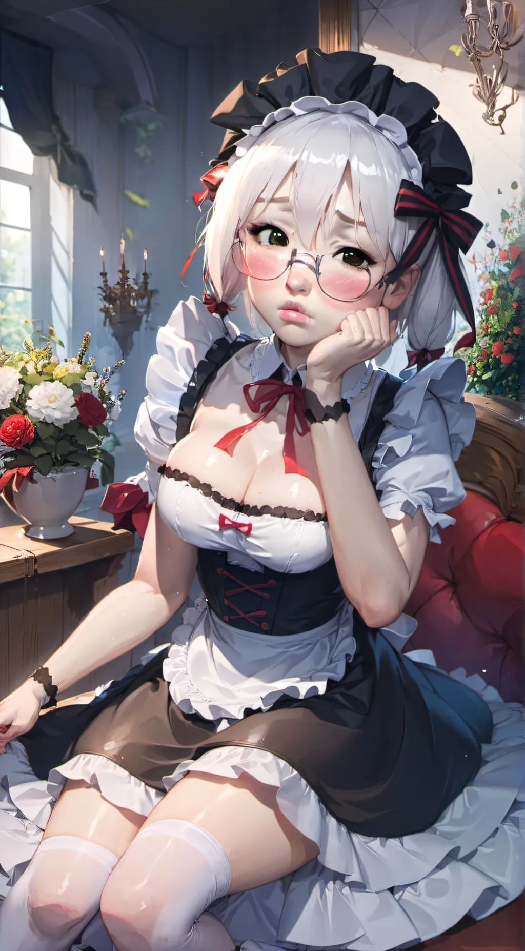 ai character: Luna background