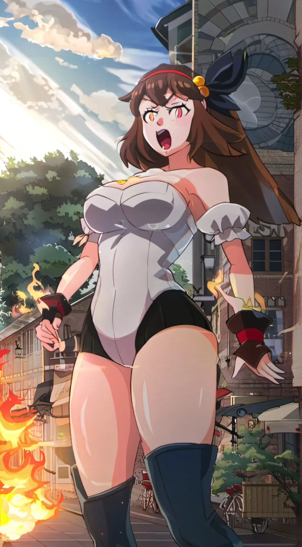 ai character: katie background