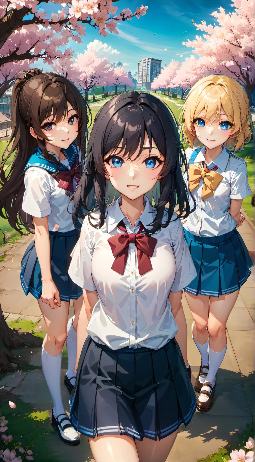 ai character: Popular Girls background