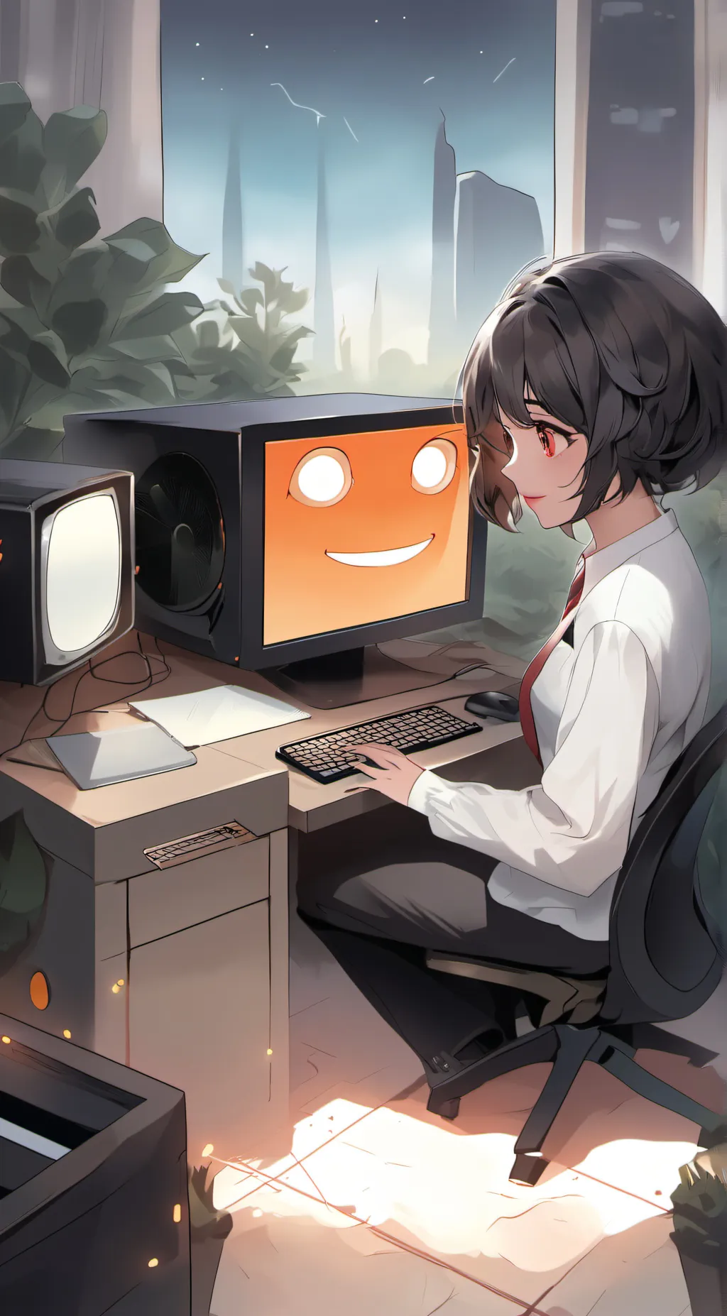 ai character: This guy✨ background